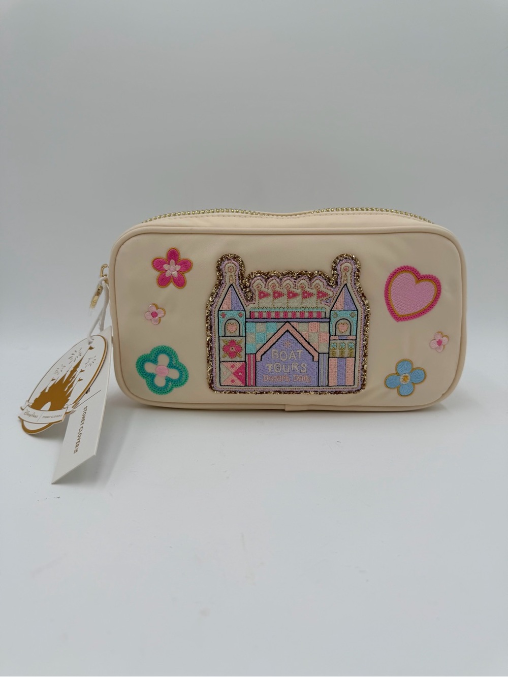 Stoney Clover Lane x Disney It’s a Small World Boat Tours Pouch NWT